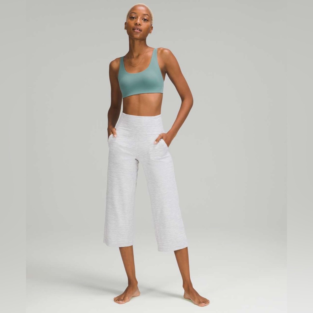 Lululemon Align Wide Leg Crop Pants 23” Size 6 - Picture 1 of 6